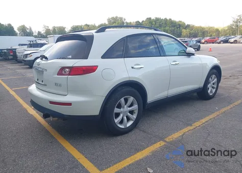 2005 Infiniti Fx35 из США, поврежденный, VIN JNRAS08W35X220173